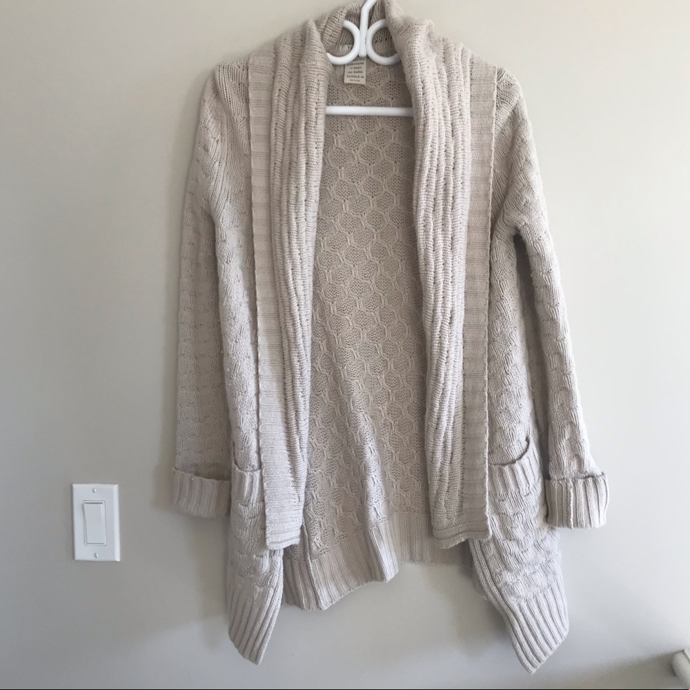NWOT Talula  beige cardigan